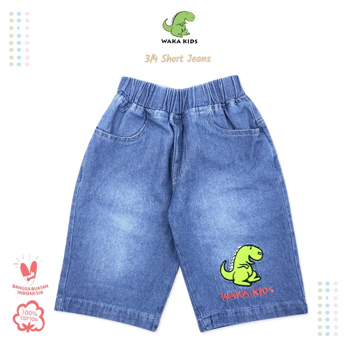 Gambar Wakakids Celana Jeans Pendek Anak Laki Laki Usia 1-4 Tahun Dino 038 - 4 dari Wakakids Kota Administrasi Jakarta Pusat Tokopedia