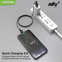 Gambar Hippo Rou 2 Usb Type C Kabel data charger Quick Charging dari Hippo Official Yogyakarta Kota Yogyakarta 5 Tokopedia