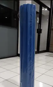 EVA YOGA FOAM ROLLER BLUE COLOR 90X15CM (ZIG ZAG)