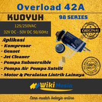 Gambar Overload 42A Kuoyuh 98 series Circuit Breaker Push Button Listrik dari Overload Wikimesin Kab. Tangerang 2 Tokopedia