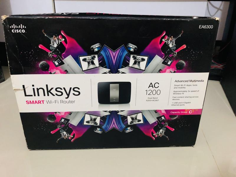 Routeur Linksys EA6300 AC1200 - Smart Wi-Fi Gigabit - USB - Ouvert Jamais Utilisé