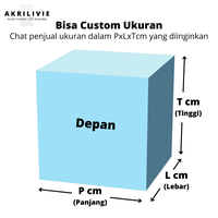 Gambar Box Akrilik Gundam, Action Figure, dll - 10x10x15cm dari madasamodraq Kota Tangerang 3 Tokopedia