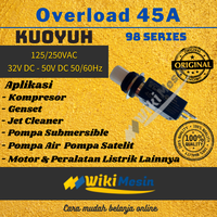 Gambar Overload 45A Kuoyuh 98 series Circuit Breaker Push Button Listrik dari Overload Wikimesin Kab. Tangerang 4 Tokopedia