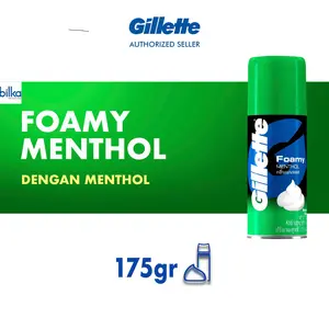 GILLETTE FOAMY MENTHOL 175 GRAM.
