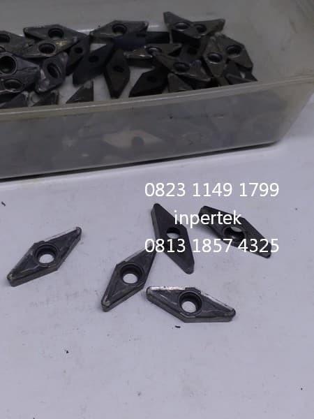 Insert VCGT16 VCGT 16 VCGX16 Pahat Bubut Alumunium Mata Pisau — foto asli 2