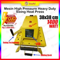 Gambar Mesin Press Kaos Sablon Digital Swing 38 X 38 / SUN Swing Heavy Duty dari Sun Indonesia Kota Surabaya 1 Tokopedia