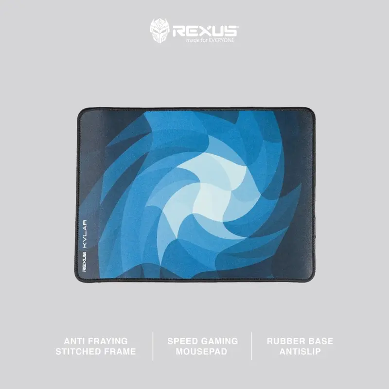 Rexus Kvlar T6 Gaming Mousepad Medium Size - Speed Edition 1