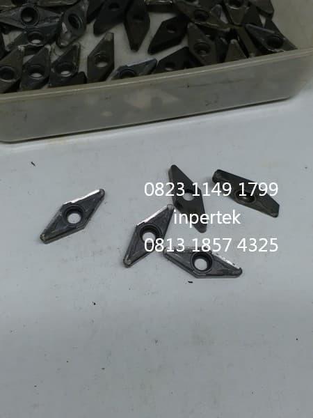 Insert VCGT16 VCGT 16 VCGX16 Pahat Bubut Alumunium Mata Pisau — foto asli 4
