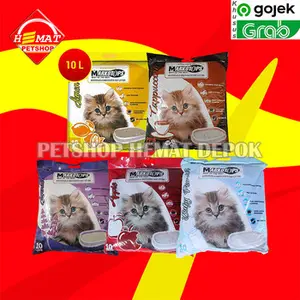 Pasir Kucing Gumpal Wangi Markotop 10 Litter Cat sand Liter