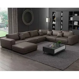 Sofa Ruang Tamu Letter U Jumbo Elegant Mewah
