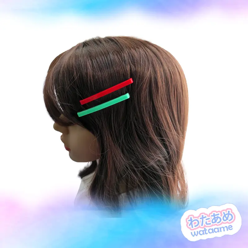 Jepit Rambut Simple Korea Clip Polos Klip Plastik 1