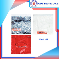 Gambar Tas Kantong Kresek BINTANG KILAT 35 02 52 Hitam Putih Merah 50 Lbr dari Uni Big Store Kota Surabaya 2 Tokopedia