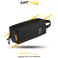 Gambar ANT PROJECT - Pouch Bag MORELLO - Clucth Unisex - Hitam dari ANT Project Kota Bandung 1 Tokopedia