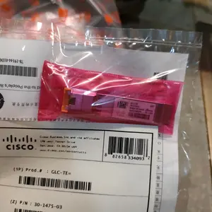 Cisco GLC-TE Modul SFP 1000BASE-T RJ45 Transceiver untuk Kabel Kupur Kategori 5 Garansi 2 Tahun