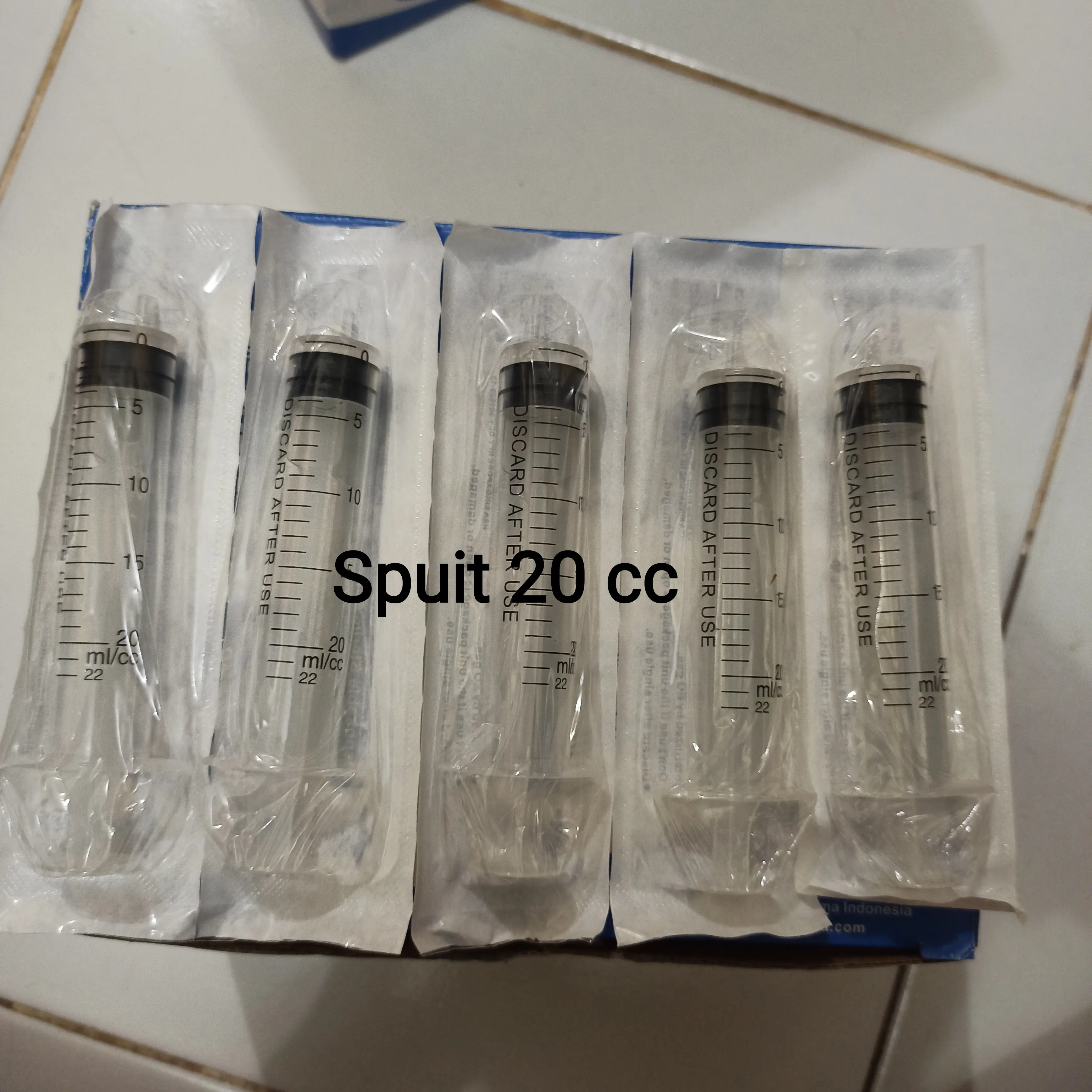 Spuit 20cc suntikan 20ml