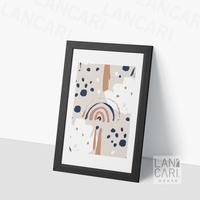 Gambar Dekorasi Lukisan Tropical Pigura Abstrak Modern Ruangan Kamar - Putih dari LANCARI Kota Administrasi Jakarta Pusat 3 Tokopedia