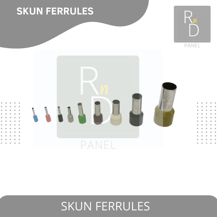 Jual SKUN FERRULES 2.5MM / LT 2.5MM / E2508 SKUN KABEL GREY E2508 2.5MM ...