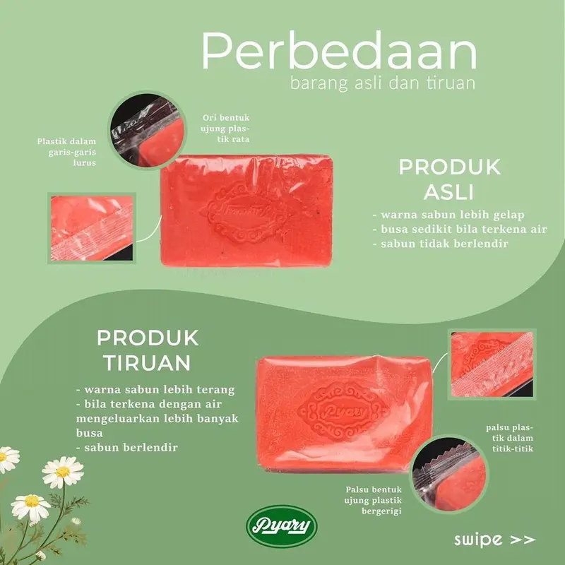Sabun Arab Pyary Tumeric Original 100% Made In Saudi penghilang 4