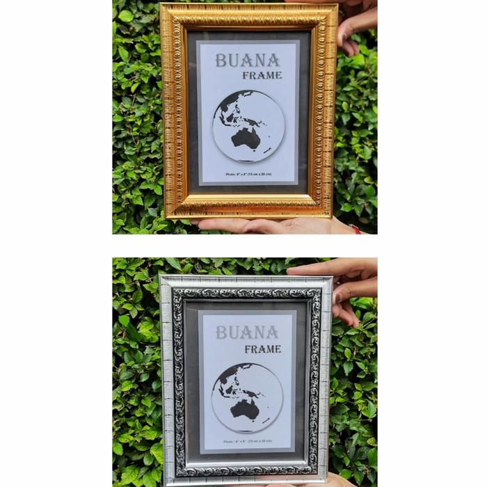 Gambar FRAME FOTO / FIGURA / 6R UKIR - Gold dari KnRAcc Kota Bandung Tokopedia