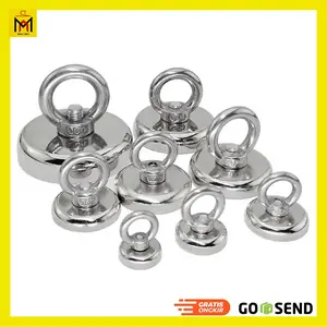 Magnet Gantung Neodymium Super Kuat Magnet Pancing Laut Dalam 10-195KG