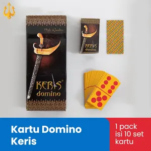 Kartu Domino Keris Termurah isi 10 set game
