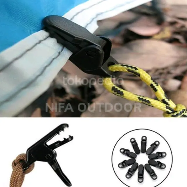 Penjepit clam Flysheet