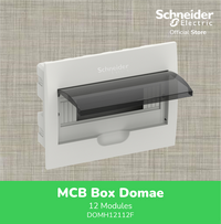 Gambar Schneider Electric Domae MCB Box 12 Modul - DOMH12112F - Domae MCB Box 12 Modul - DOMH12112F dari Schneider Electric Indonesia Kab. Bekasi 1 Tokopedia