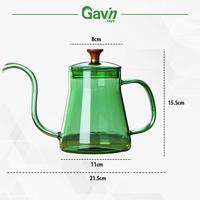 Gambar Gooseneck Kettle Kaca 600ml Teko Leher Angsa Hijau Manual Brew Coffee dari Gavintoys Kota Administrasi Jakarta Barat 4 Tokopedia