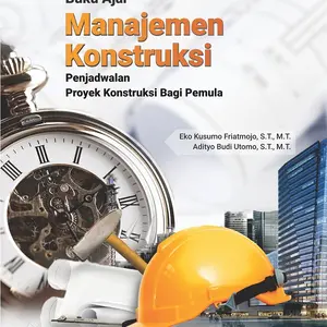 PROMO Buku Manajemen Konstruksi – Penjadwalan Proyek Konstruksi - ASLI