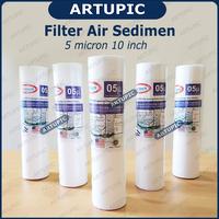 Gambar Cartridge Filter Air 05 Micron Sediment Spun Water Filter 10 Inch Nano dari Artupic Peralatan Peternakan Kota Tangerang Selatan 3 Tokopedia