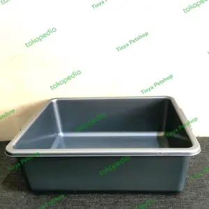 Litter Box Bak Pasir Kucing Wood Pellet Ukuran L