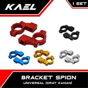 Bracket Spion CNC Variasi Motor Bebek-Matic-Sport Dudukan-Breket Beat