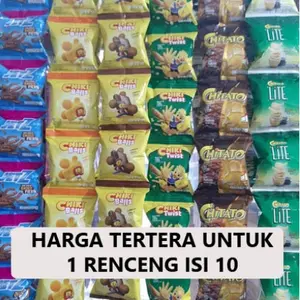 SNACK CHITATO / CHIKI BALLS / POTABEE RENCENG ISI 10