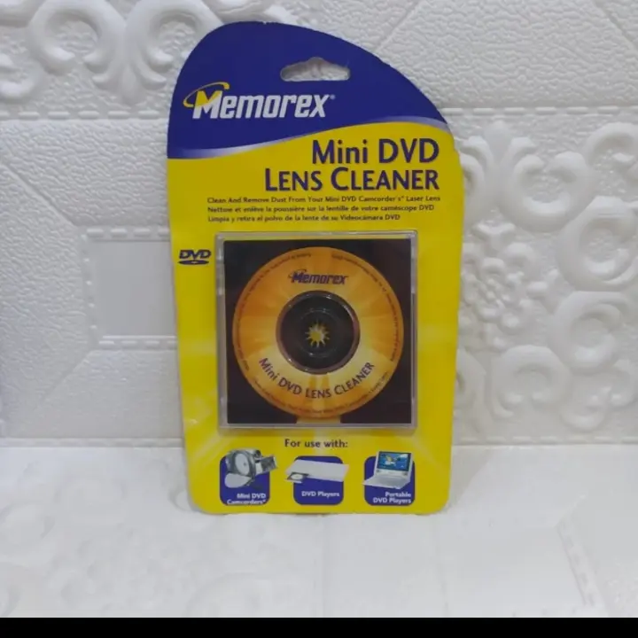Mini DVD Lens Cleaner Memorex Clean And Remove Dust from your mini DVD