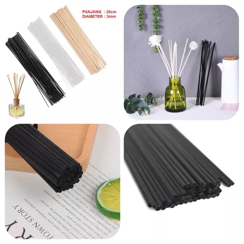 Fiber Stik Reed Diffuser Stick Aromatherapy 20cm 3mm 0