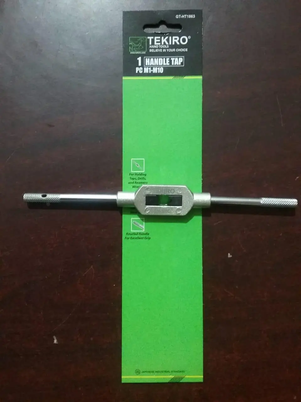 Tekiro GAGANG TAP M3 - M12 TEKIRO HANDLE TAP GT-HT1864 Stang Tap