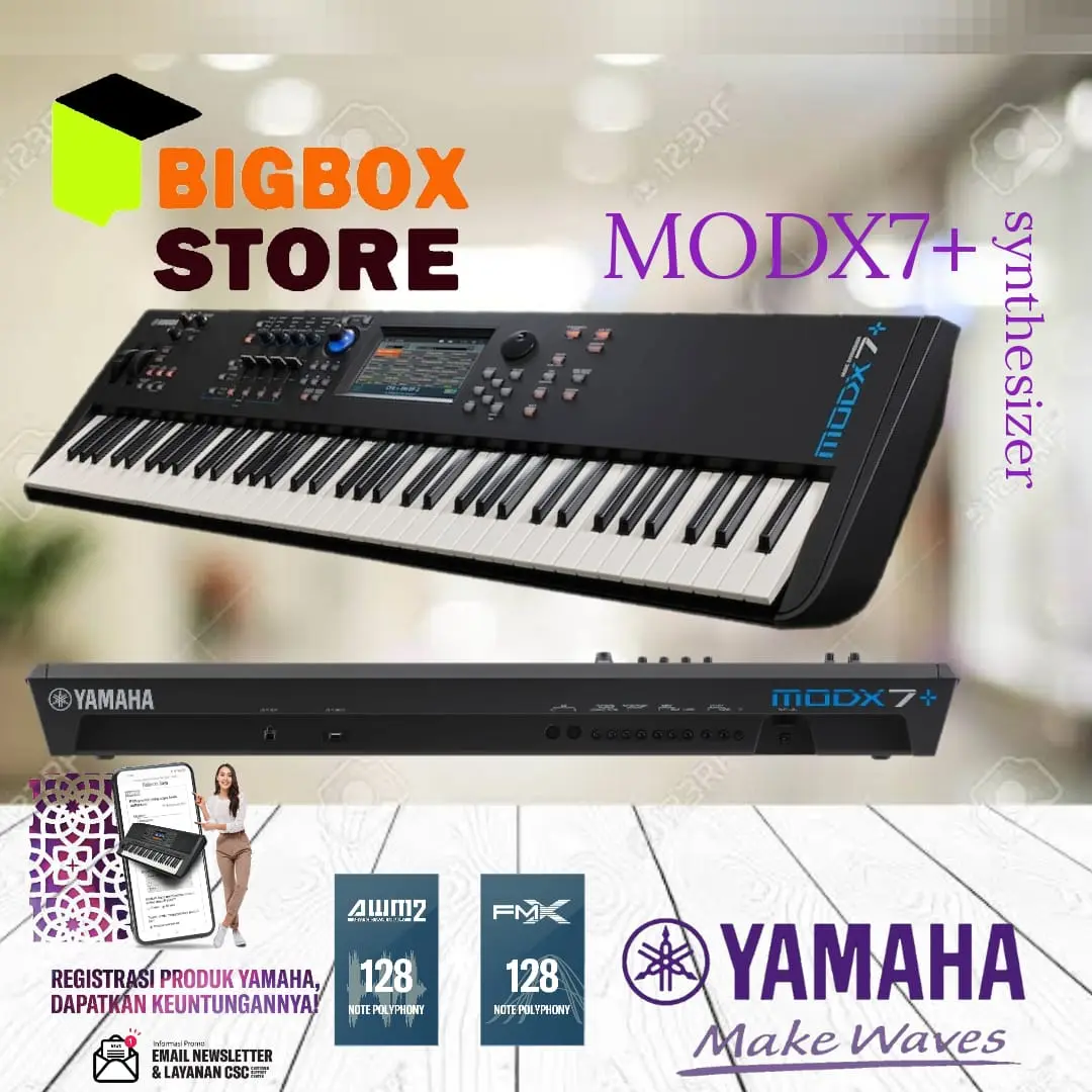 Yamaha MODX7+ / MODX 7+ /MODX-7+ Synthesizer