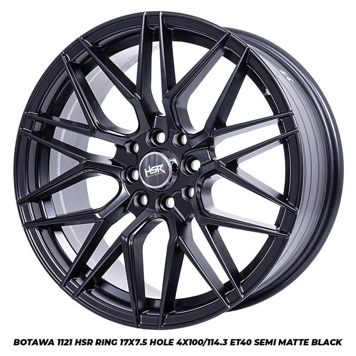Jual Velg Racing HSR Ring 17 Untuk Brio Mazda2 March Vios Yaris Raize ...