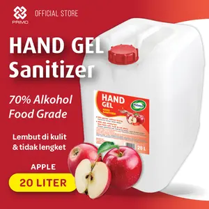 PRIMO Hand Gel Sanitizer 20 L Antibacterial Antiseptik Pembersih Tangan Anti Kuman