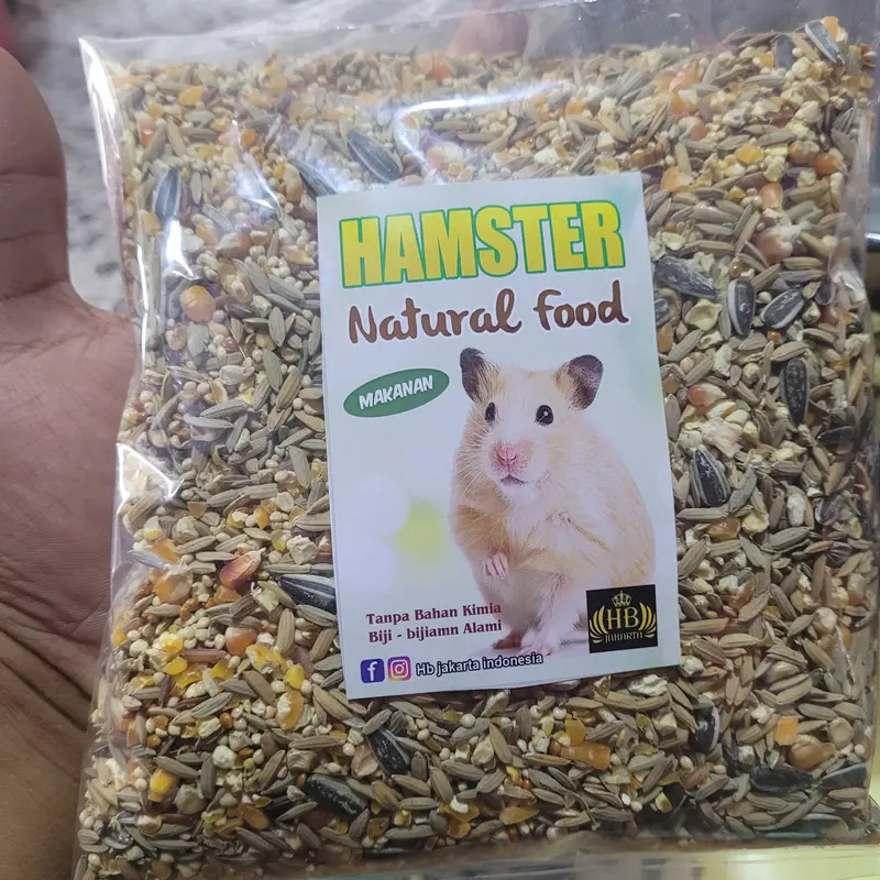 pakan hamster natural 3kg murah 1