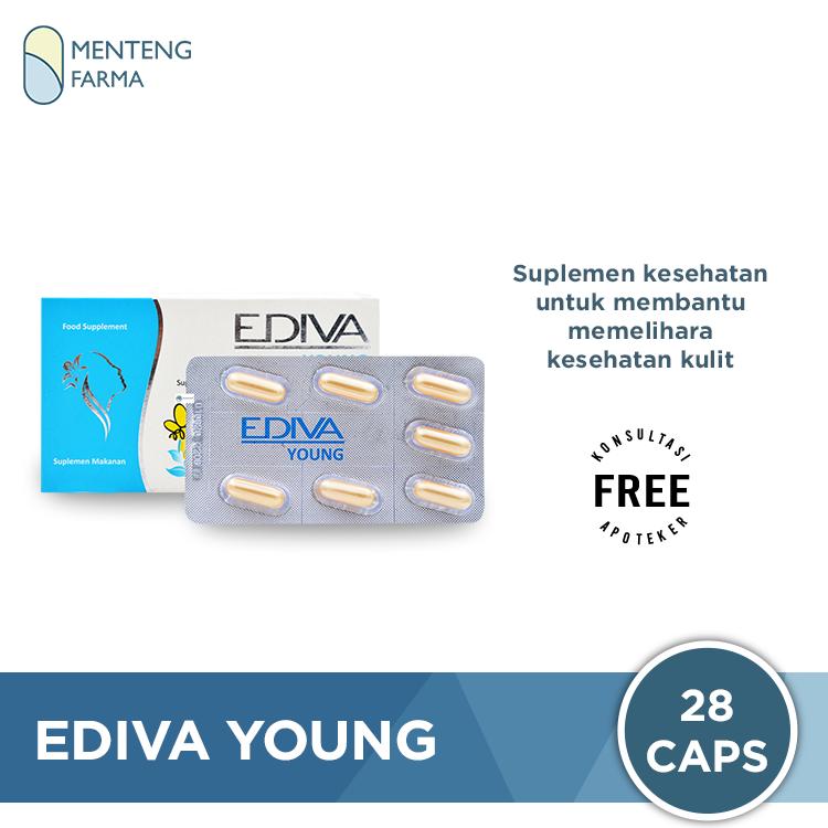 Ediva Young 28 Kapsul - Memelihara Kesehatan Kulit