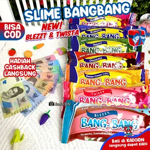 slime BangBang by kadokado (original slime) dengan tambahan kado di setiap kemasan
