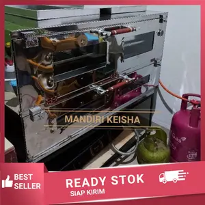 OVEN GAS STAINLES UKURAN 135X55X70