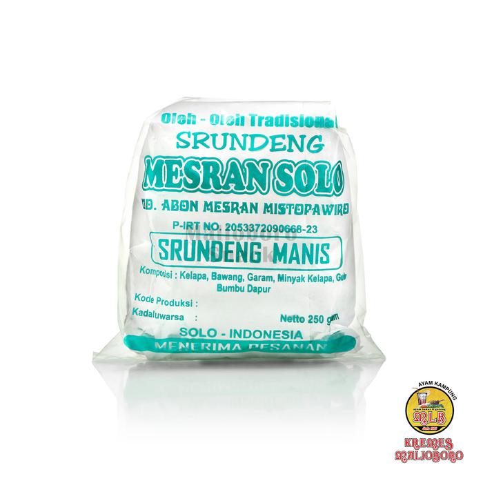 Gambar Serundeng Mesran Solo Rasa Manis dari kremesayammalioboro Kab. Sukoharjo Tokopedia
