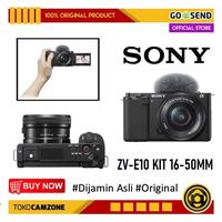 Gambar Sony ZV E10 Kit 16-50mm Mirrorless Camera - STANDARDPACKAGE dari Camzone Official Kota Administrasi Jakarta Selatan 1 Tokopedia