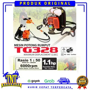 Mesin potong rumput rumput TIGER TG328 - Brush cutter TG328 MERK TIGER