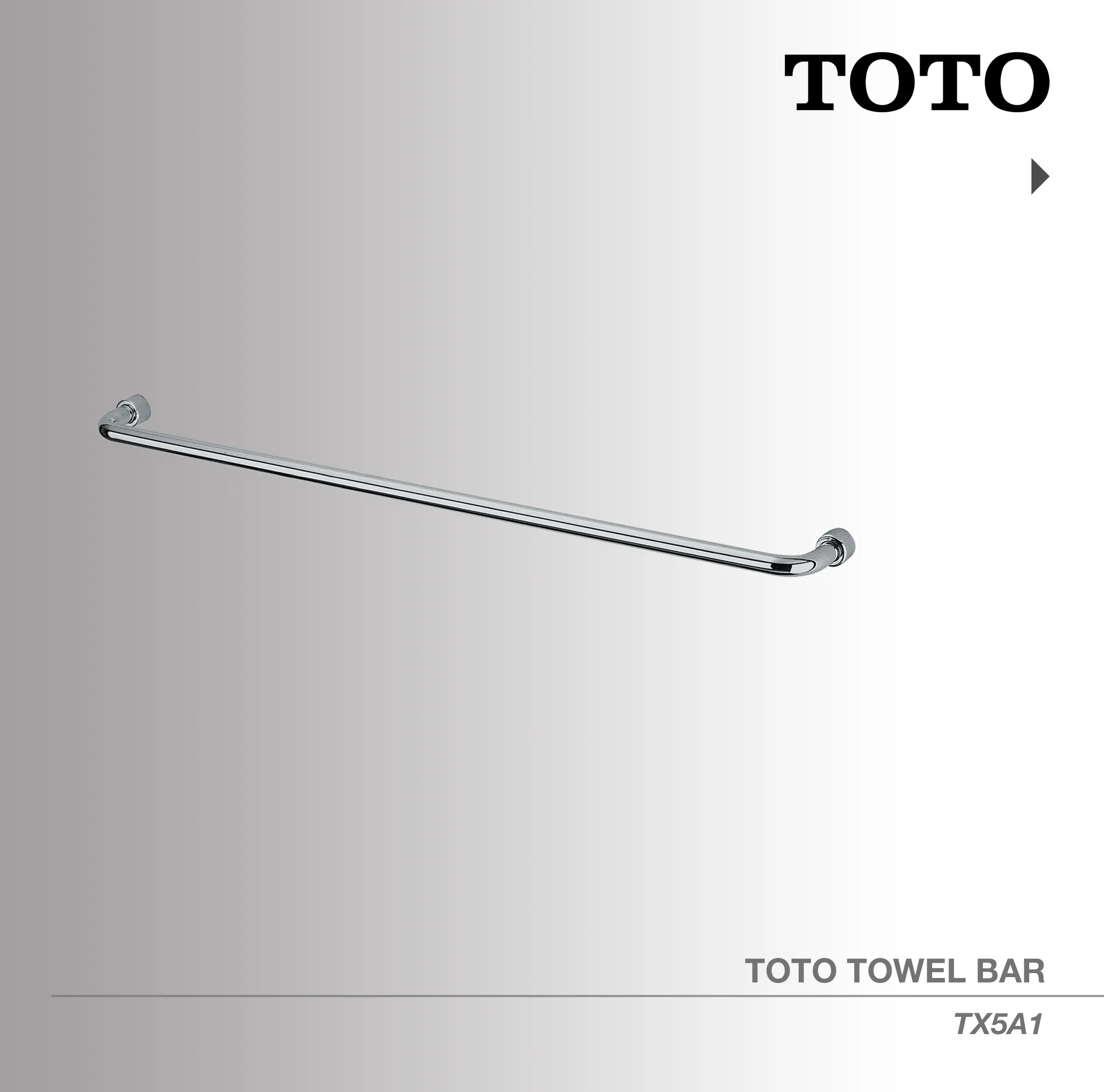 TOTO Towel Bar TX5A1 | Gantungan Handuk - Gantungan Baju