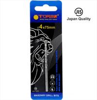 Gambar TORA Mata Bor 4 x 75 MM Khusus Beton / Besi / Granit Super Carbide dari Tora Official Shop Kab. Bandung 1 Tokopedia