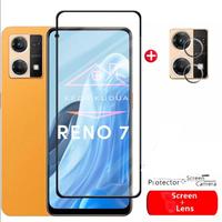 Gambar OPPO RENO 7 4G Tempered Glass Full + Camera Lens Anti Gores dari Kedaikudua Kota Administrasi Jakarta Barat 1 Tokopedia