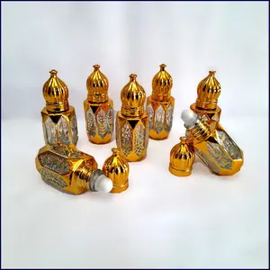 Botol Parfum Antik Mewah Roll On 7ml Saudi